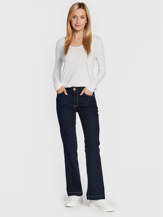 American Vintage American Vintage Μπλουζάκι Jacksonville JAC49H22 Λευκό Regular Fit