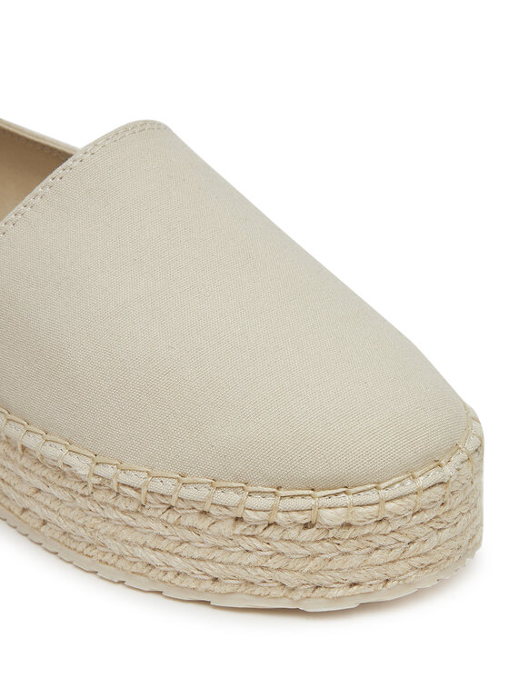 Calvin Klein Jeans Calvin Klein Jeans Espadryle Flatform Esdparille Mg/Hdw YW0YW01737 Écru