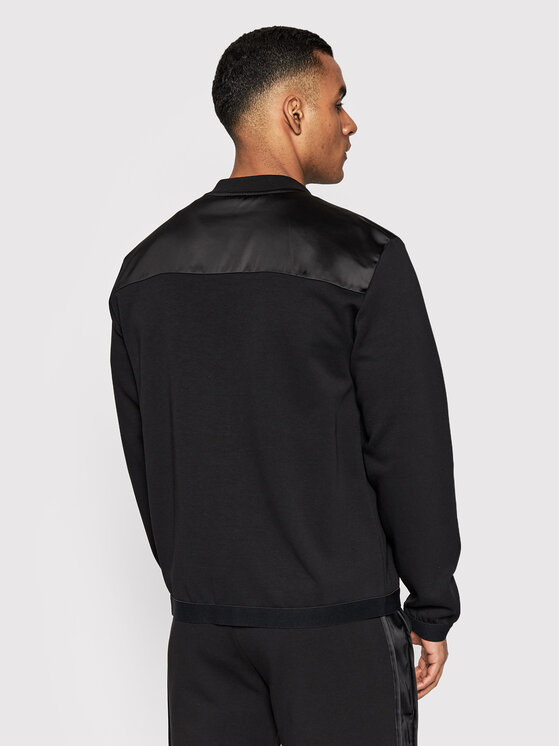 EA7 Emporio Armani EA7 Emporio Armani Суитшърт 3LPM25 PJFAZ 1200 Черен Regular Fit