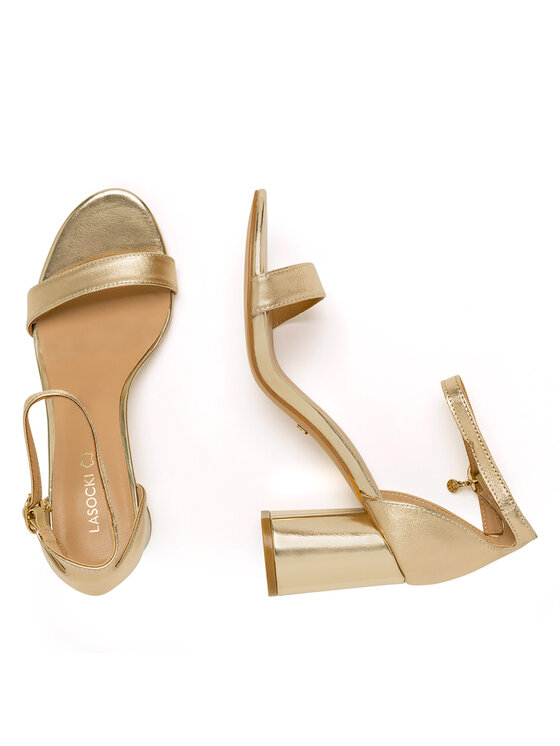 Lasocki Lasocki Sandalen POLT WYL3402-4ZA Goldfarben