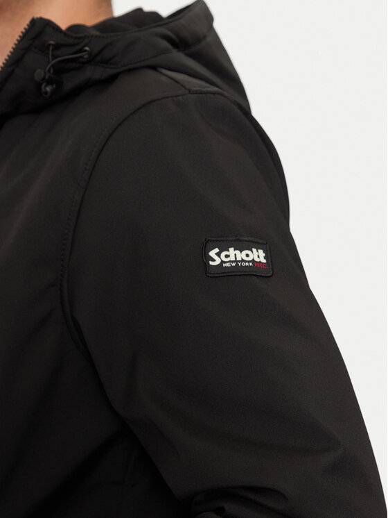 SCHOTT N.Y.C. SCHOTT N.Y.C. Μπουφάν μεταβατικό KALVIN Μαύρο Regular Fit
