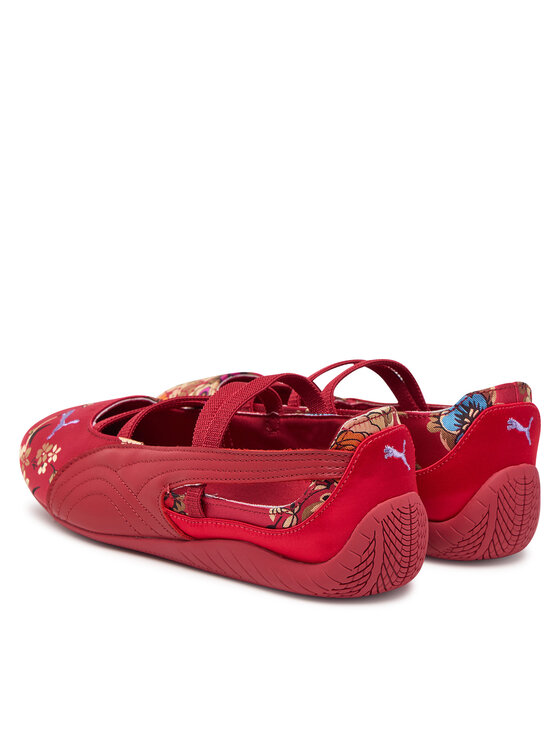 Puma Puma Балетки Speedcat Ballet Silky Wns 408425 Червоний
