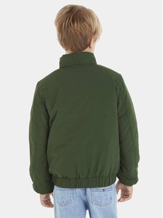 Tommy Hilfiger Tommy Hilfiger Μπουφάν μεταβατικό Essential KB0KB08337 D Πράσινο Regular Fit