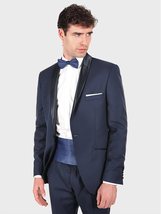Evenemen Evenemen Garnitur Smoking G Granatowy Slim Fit