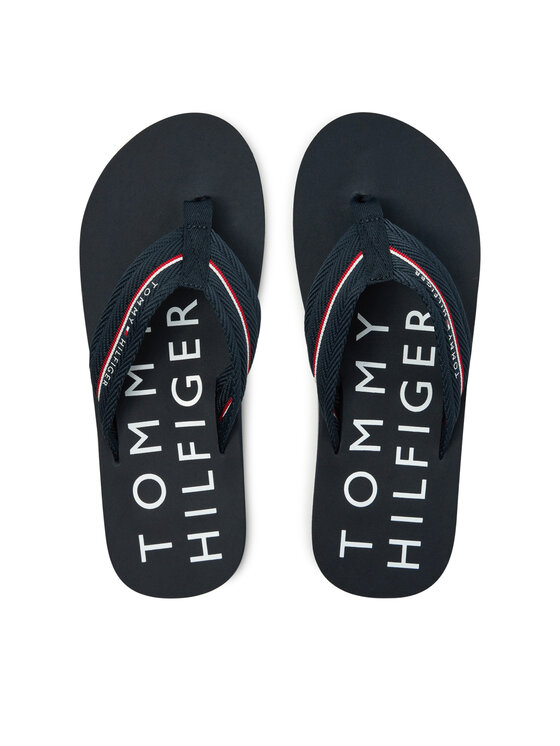 Tommy Hilfiger Tommy Hilfiger Flip-flops Web Beach Sandal FM0FM05340 Sötétkék