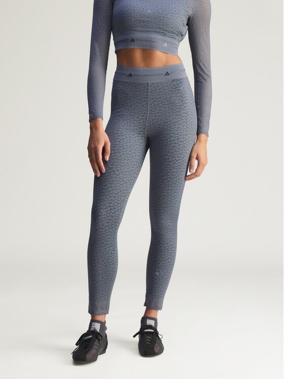 adidas by Stella McCartney adidas by Stella McCartney Legginsy 162832 Niebieski Fitted Fit