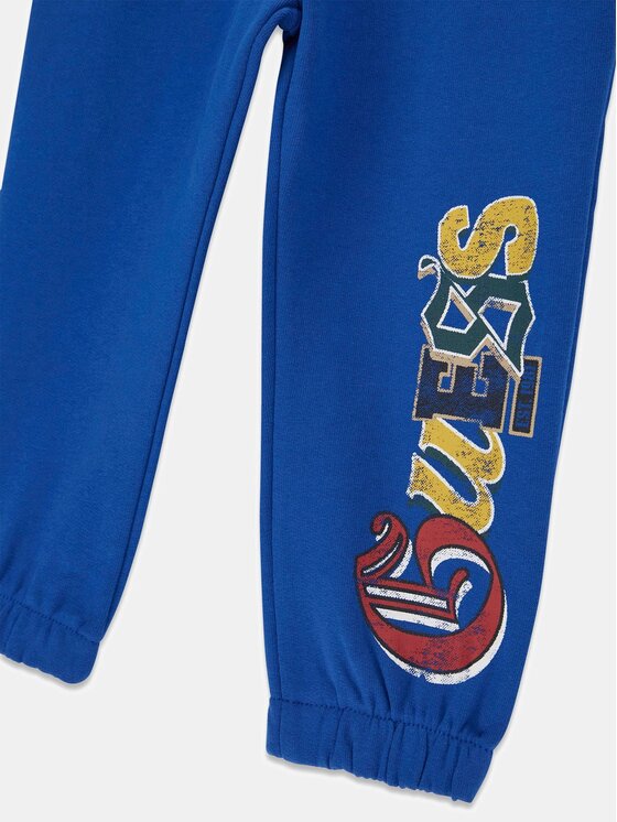 Guess Kids Guess Kids Spodnie materiałowe 183849 Kolorowy Regular Fit