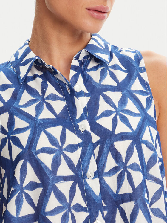 Iconique Iconique Vasarinė suknelė IC25-085 Mėlyna Regular Fit