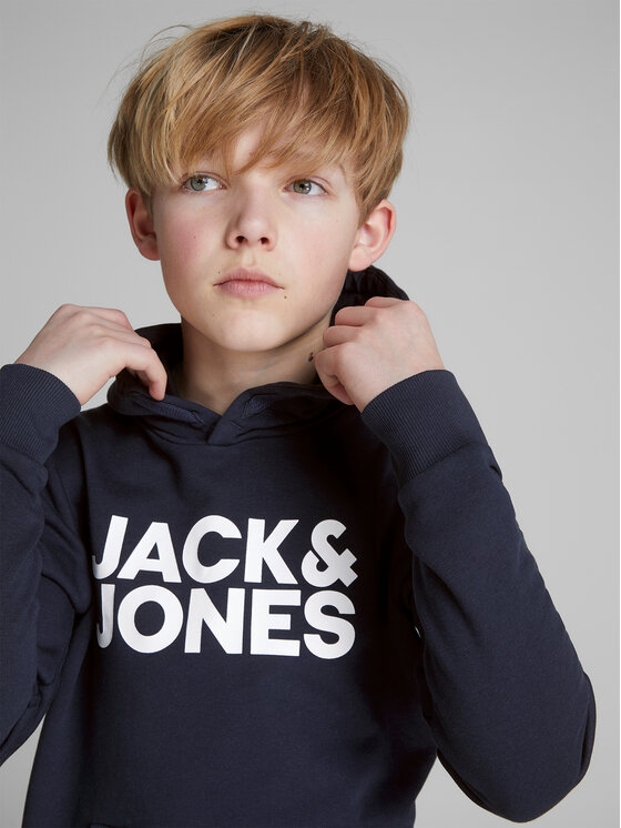 Jack & Jones Junior Jack & Jones Junior Pulóver 12152841 Sötétkék Regular Fit