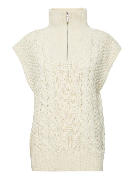ICHI ICHI Pullover 20119797 Beige Regular Fit