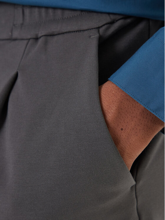 Calvin Klein Calvin Klein Čino bikses LV04LE613G Pelēks Slim Fit