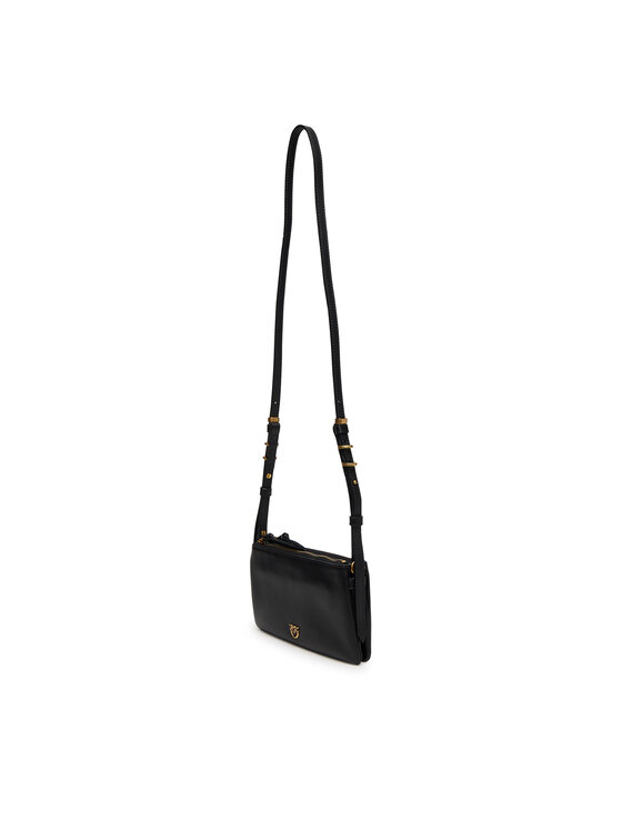 PINKO PINKO Handtasche Double Mini Al 25-26 PLTT 105359 A0QO Schwarz