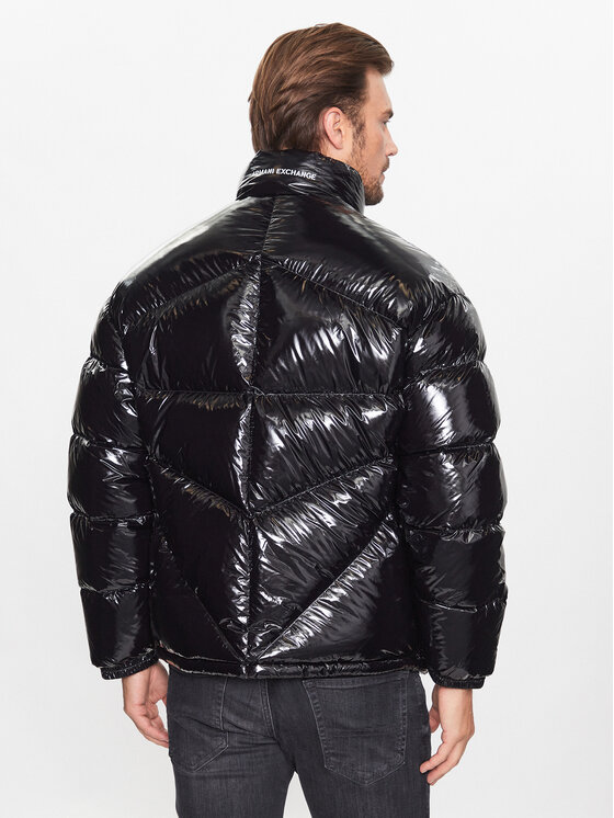 Armani Exchange Armani Exchange Pūkinė striukė 6RZBL3 ZN2RZ 1200 Juoda Regular Fit