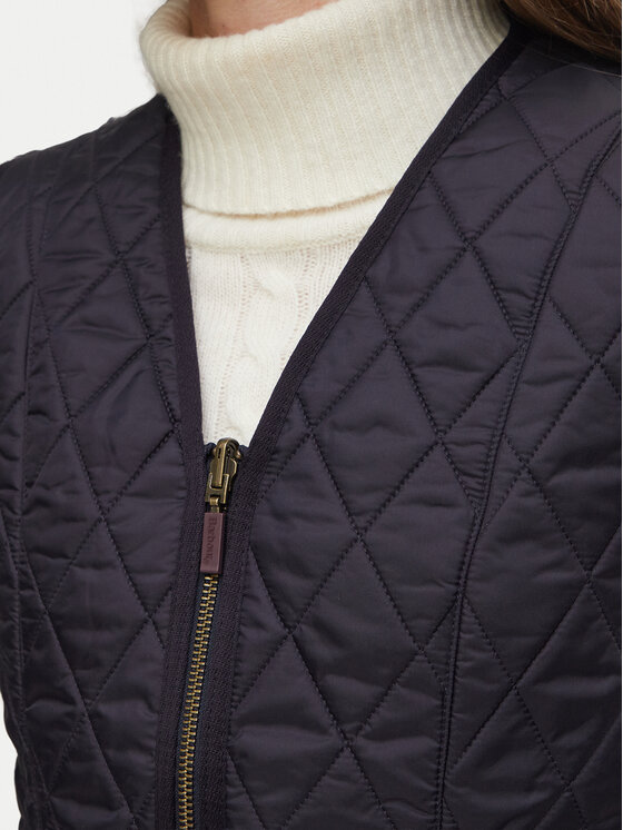 Barbour Barbour Bodywarmer Fleece Betty LLI0003NY91 Dunkelblau Regular Fit