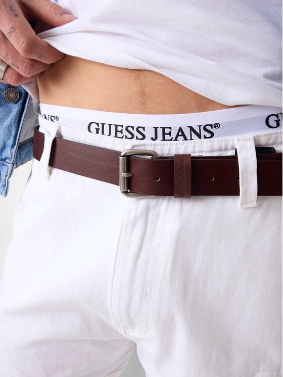 Guess Jeans Guess Jeans Pasek 176701 Brązowy