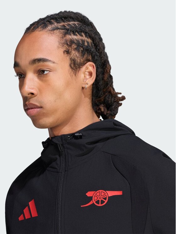 adidas adidas Wiatrówka 171179 Czarny Slim Fit