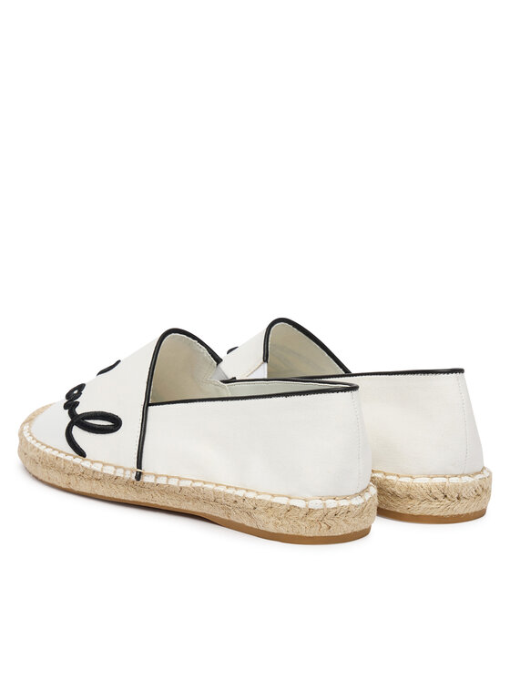 KARL LAGERFELD KARL LAGERFELD Espadryle Kamini KL80123R Biały