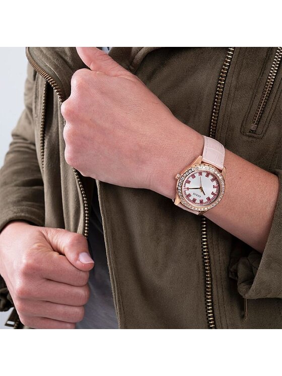 Guess Guess Zegarek GW0032L2 Różowe złoto
