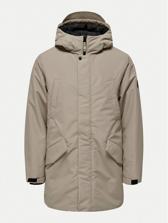 Only & Sons Only & Sons Зимно яке 22025871 Бежов Regular Fit