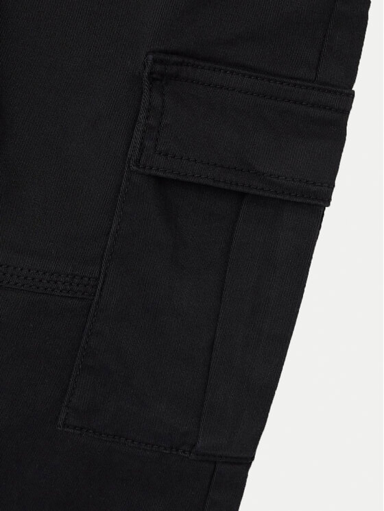 NAME IT NAME IT Παντελόνι υφασμάτινο 13234676 Μαύρο Slim Fit