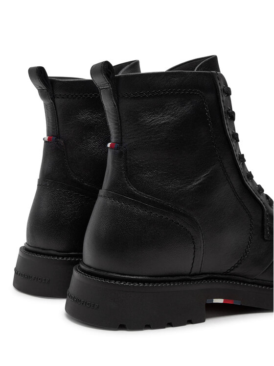 Tommy Hilfiger Tommy Hilfiger Μποτίνια FM0FM05183 Μαύρο