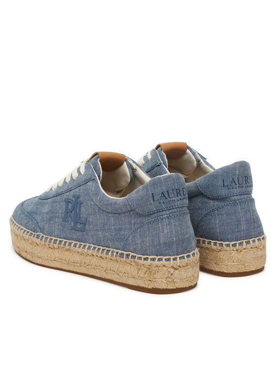LAUREN RALPH LAUREN LAUREN RALPH LAUREN Espadryle 802P10497001 Niebieski