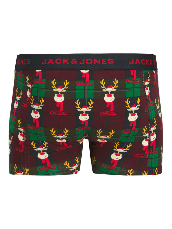 Jack & Jones Jack&Jones Комплект 3 чифта боксерки Rudolph 12285150 Тъмносин