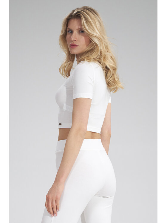 FIGL FIGLFIGL Blusa M748 Bianco Regular Fit