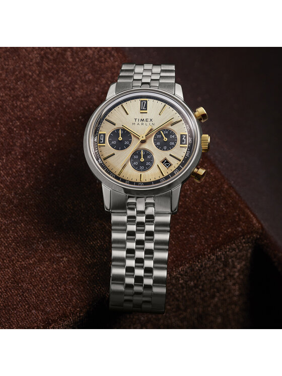 Timex Timex Hodinky TW2W60100 Stříbrná