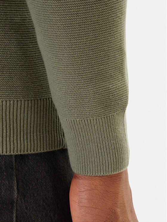 Mustang Mustang Pullover Elliot 1016844 Grün Regular Fit