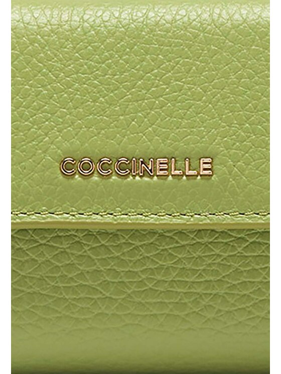 Coccinelle Coccinelle Portfel METALLIC S76 Zielony