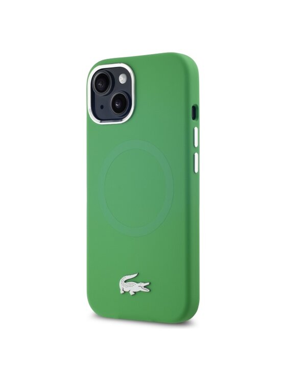 Etui na telefon Lacoste, Zielone, Apple iPhone 15