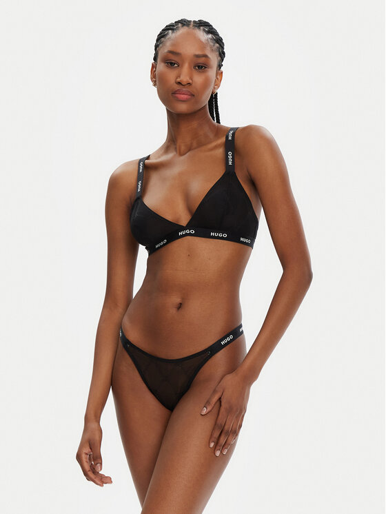 HUGO HUGO Reggiseno Bralette 50535247 Nero