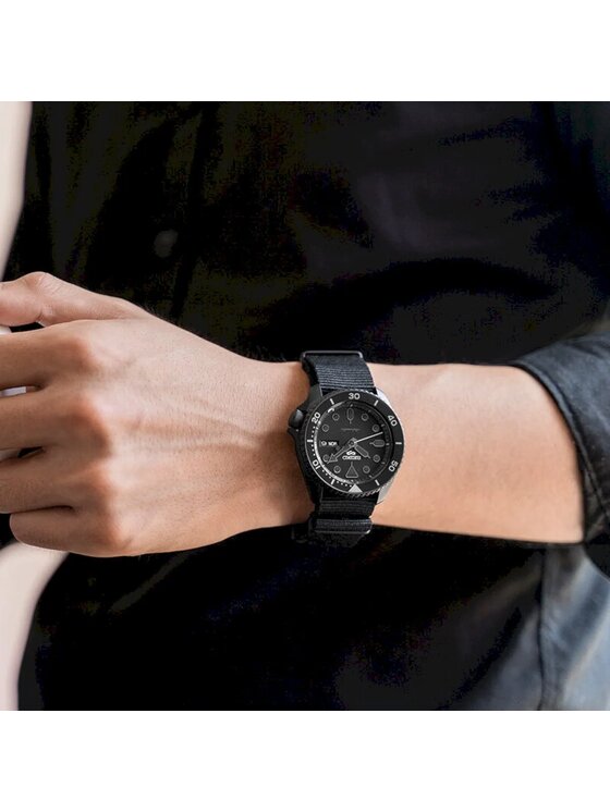 Seiko Seiko Hodinky SRPD Čierna