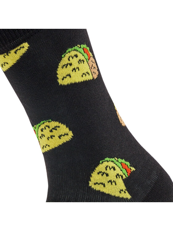 Happy Socks Happy Socks Duge čarape TAC01-9000 Crna