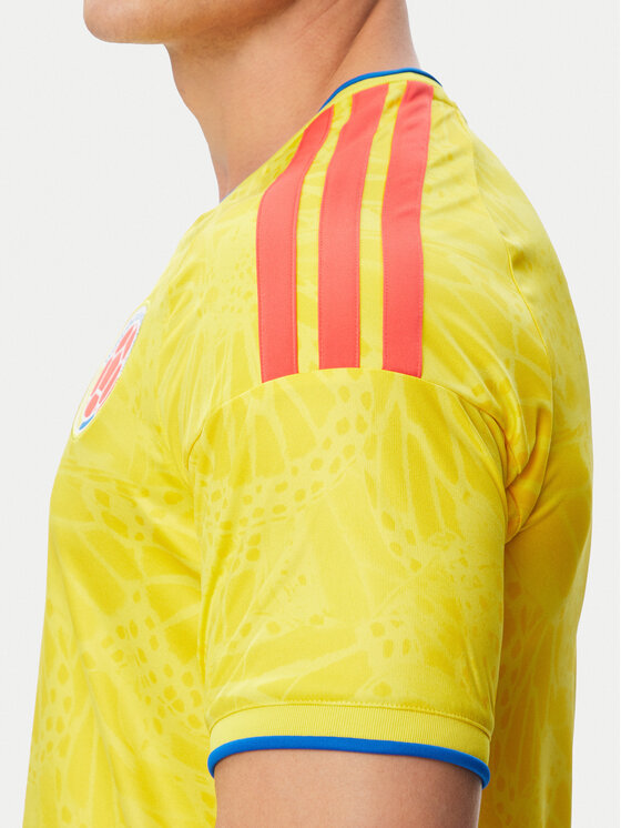 adidas adidas Maglietta tecnica Colombia 26 Home Replica JL6972 Giallo Slim Fit