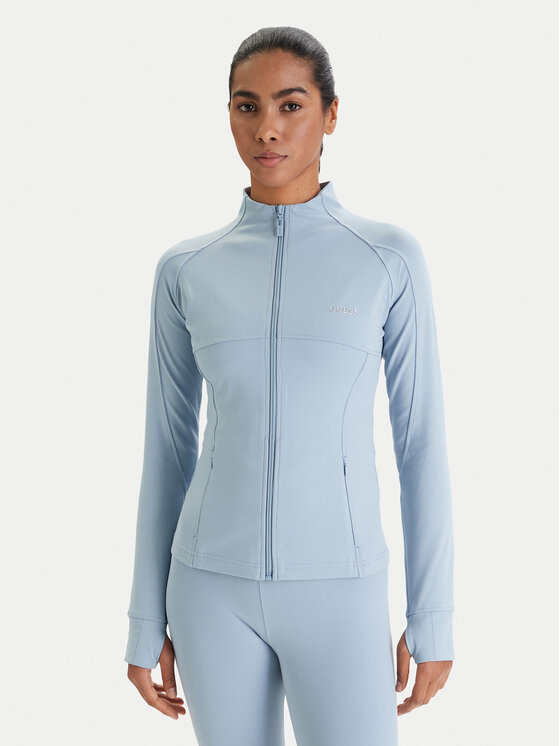 Guess Guess Світшот V6RP15 KD952 Голубий Slim Fit