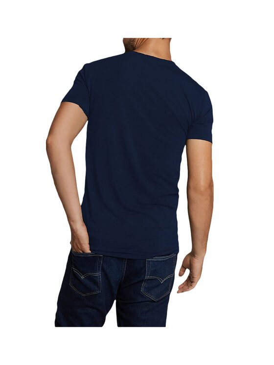 Bamboo Basics Bamboo Basics T-Shirt 21196 Granatowy Stretch Fit