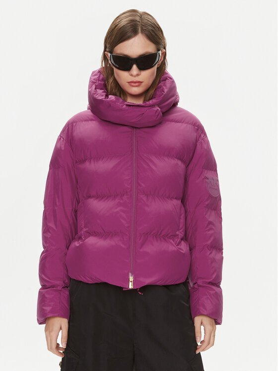 PINKO Kurtka zimowa Giza 101602 A11N Fioletowy Regular Fit