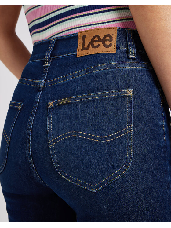 Lee Lee Jeansy ULC SKINNY Niebieski Skinny Fit