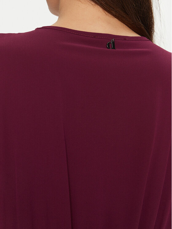 Dixie Dixie Cocktail obleka A319K024A Vijolična Regular Fit