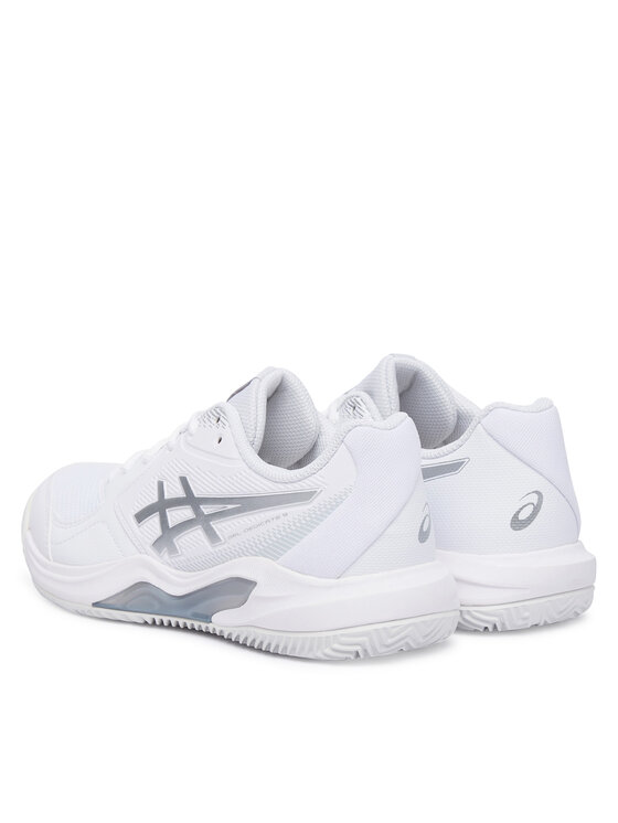 Asics Asics Обувки за тенис Gel-Dedicate 9 Clay 1042A314 Бял