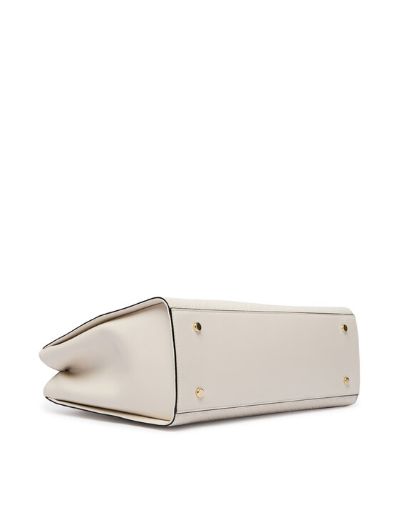 Tommy Hilfiger Tommy Hilfiger Geantă Th Daily Satchel Mono AW0AW18418 Écru