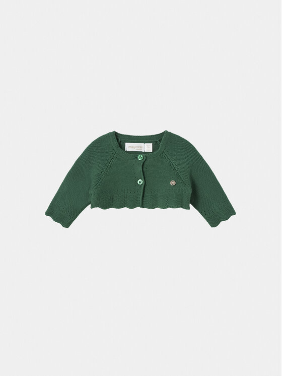 Mayoral Mayoral Kardigan 307 Zielony Regular Fit