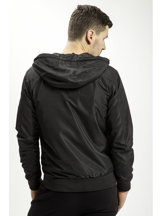Cross Jeans Cross Jeans Kurtka przejściowa 40270-020 Czarny Regular Fit