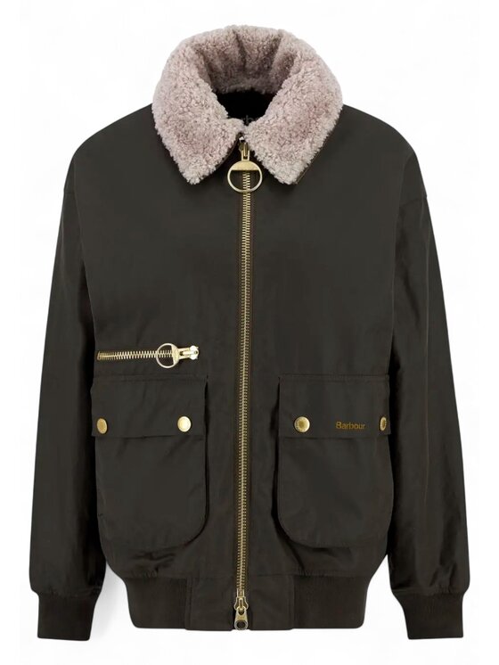 Barbour Barbour Cappotto q-dav-59567 Verde Regular Fit