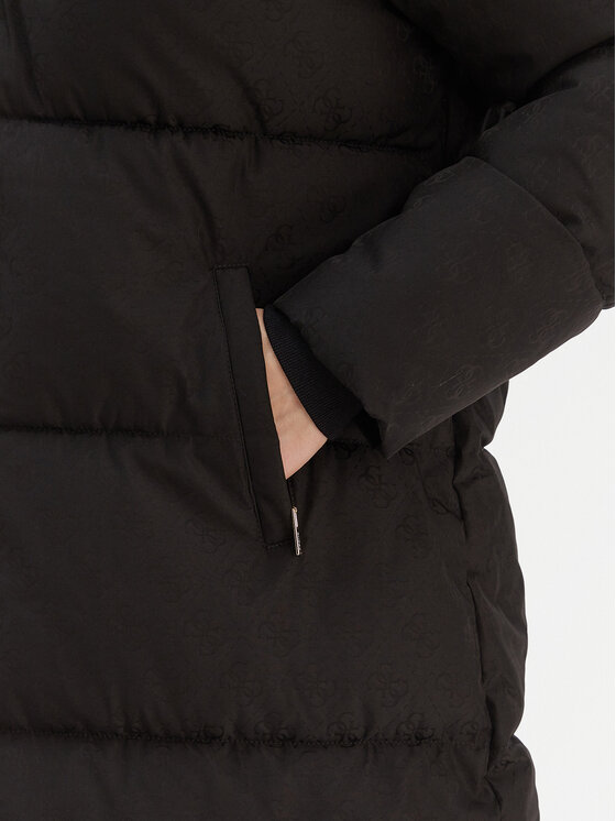 Guess Guess Ziemas jaka V5BL08 WGLW2 Melns Regular Fit