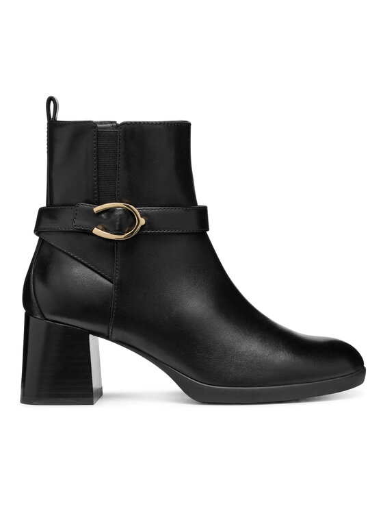 Geox Geox Škornji D Walk Pleasure 55 D46XBA 00043 C9999 Črna