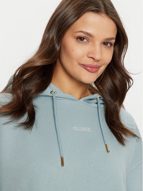 Guess Guess Sweatshirt V4BQ22 KCHX0 Blau Regular Fit