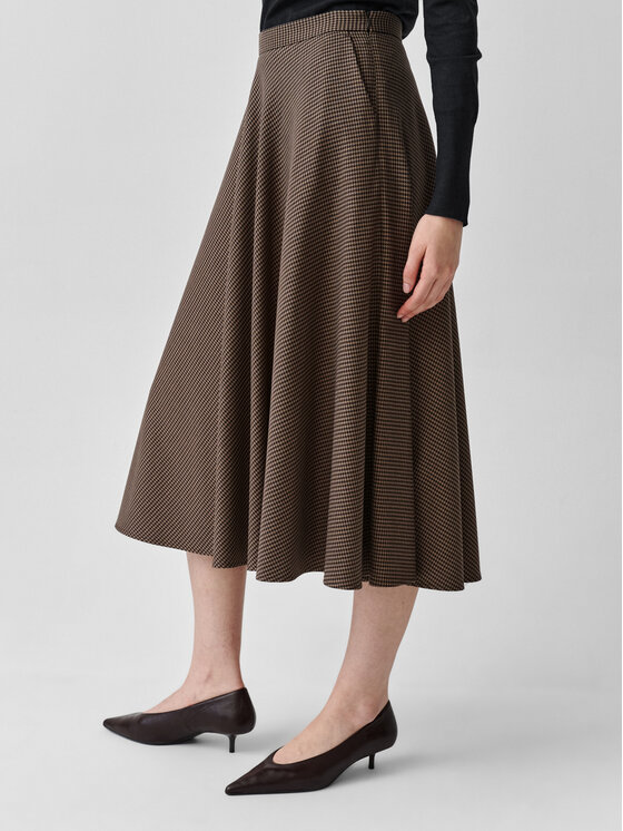 TATUUM TATUUM Spódnica midi KATITA Kolorowy Flare Fit